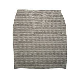 LOFT - Black and White Skirt - Women's Size Large